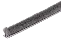 8mm Brush Seal for Sliding Wardrobe Door Gap Protection | Length 2500mm