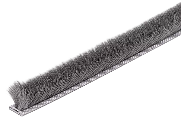 8mm Brush Seal for Sliding Wardrobe Door Gap Protection | Length 2500mm