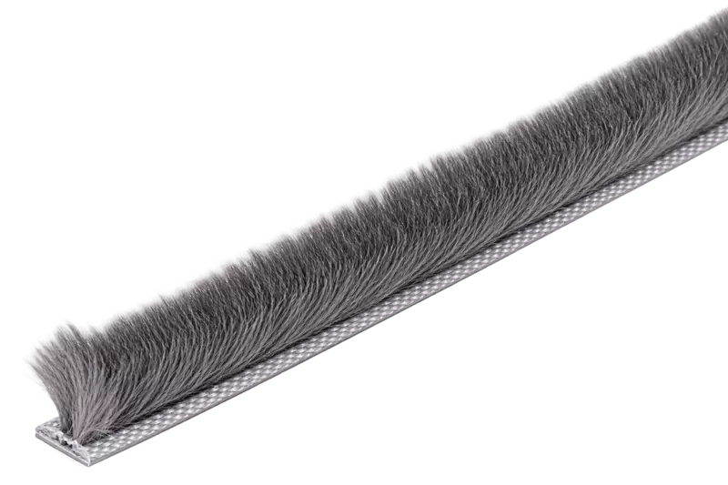 8mm Brush Seal for Sliding Wardrobe Door Gap Protection | Length 2500mm