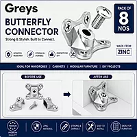 Butterfly Connector | Pack of 8