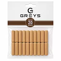 8mm x 40mm Wooden Dowel | Pack of 20