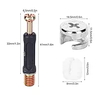 Minifix | Cam-lock, Rotor-screw, Bush | Pack of 10