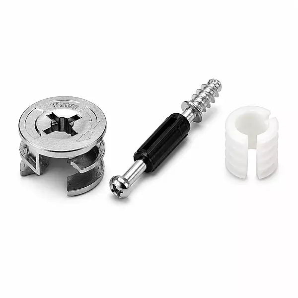 Minifix | Cam-lock, Rotor-screw, Bush | Pack of 30
